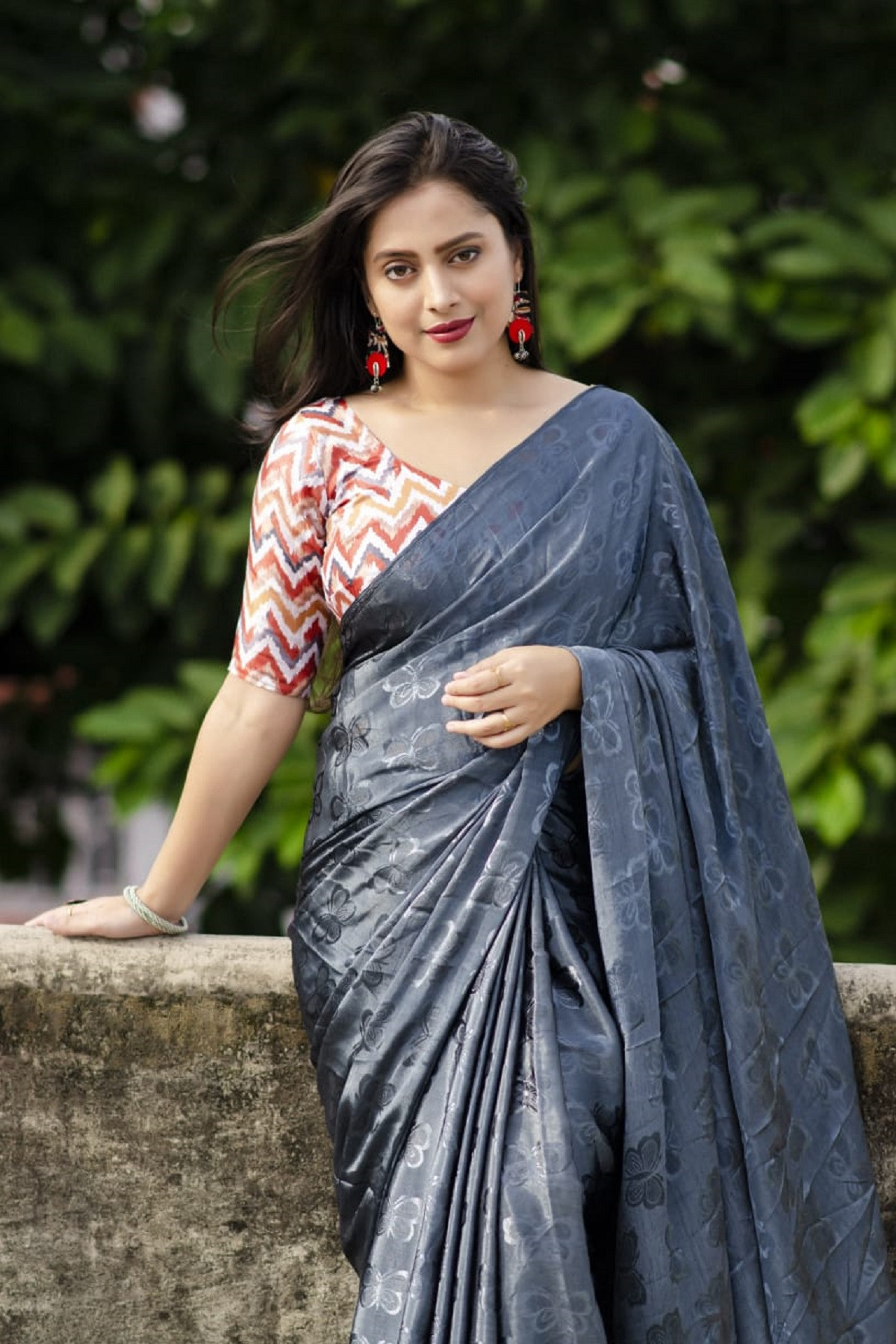 Buy Plain Silk Saree Online In India - Etsy India